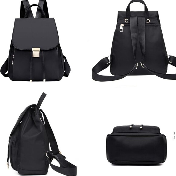 Mini Nylon Backpack Small Light Travel Purse Unisex Compact Organizer - Picture 7 of 7